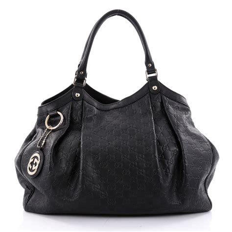 gucci sukey leather bag|gucci sukey large tote.